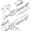Yanmar Excavator B12-B17 Electrical Wiring Diagrams Parts Catalog - Image 6