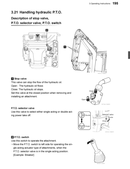 Yanmar VIO30-6B & VIO35-6B Operator nad Maintenance Manual - Image 5