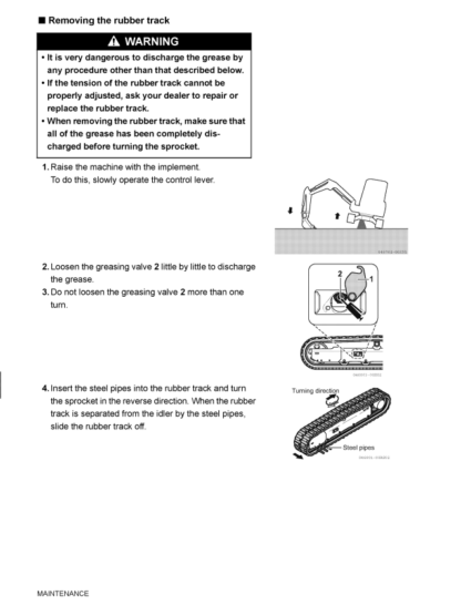 Yanmar VIO30-6B & VIO35-6B Operator nad Maintenance Manual - Image 7