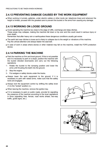 Komatsu Galeo PC14R-2 Operation and Maintenance Manual - Image 8