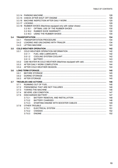 Komatsu Excavator Galeo PC20MR-2 Operation and Maintenance Manual - Image 7