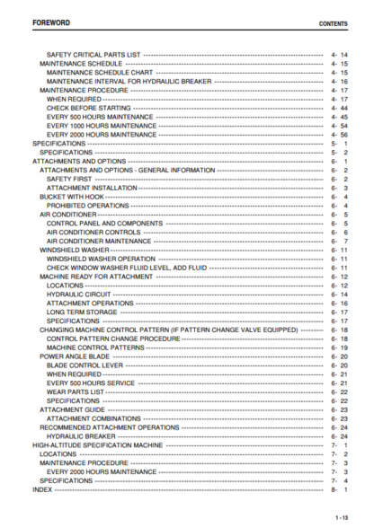 Komatsu Excavator Galeo PC27MR-2, PC35MR-2 Operation and Maintenance Manual - Image 2
