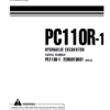 Komatsu Excavator Galeo PC110R-1 Operation and Maintenance Manual