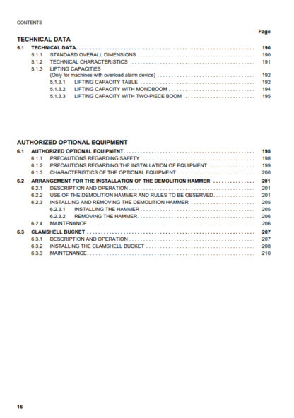 Komatsu Excavator Galeo PC110R-1 Operation and Maintenance Manual - Image 8