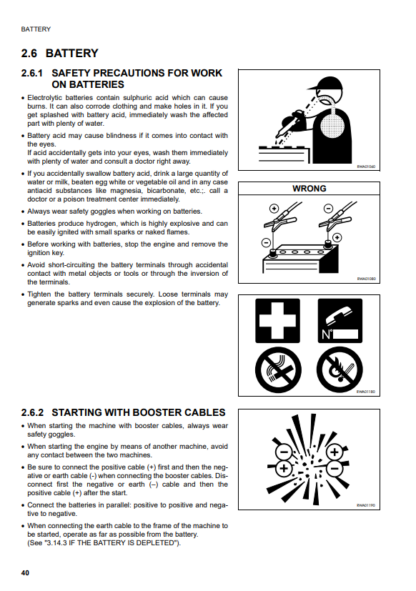 Komatsu Excavator Galeo PC110R-1 Operation and Maintenance Manual - Image 9