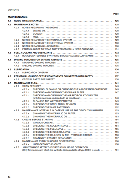 Komatsu Excavator Galeo PC110R-1 Operation and Maintenance Manual - Image 6