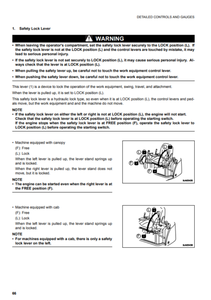 Komatsu Excavator Galeo PC30MR-2, PC35MR-2 Operation and Maintenance Manual - Image 10