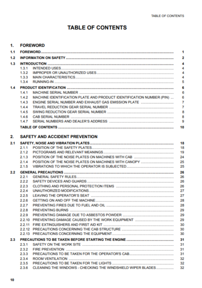 Komatsu Excavator Galeo PC30MR-2, PC35MR-2 Operation and Maintenance Manual - Image 2