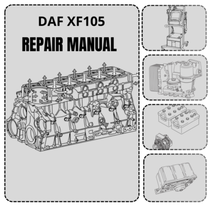 DAF XF105 Service and Repair Manual Electrical Wiring Diagrams