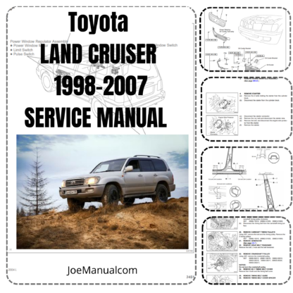 1998-2007 Toyota Land Cruiser Factory Repair Service Manuals and Electrical Wiring Diagrams