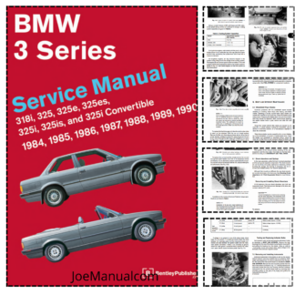 BMW 3 Series E30 Service and Repair Manual