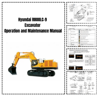 Hyundai R800LC-9 Excavator Operation and Maintenance Manual RU