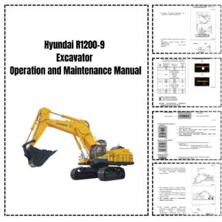 Hyundai R1200-9 Excavator Operation and Maintenance Manual RU