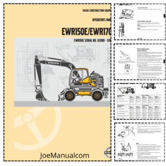 Volvo EWR150E Excavator Operation and Maintenance Manual