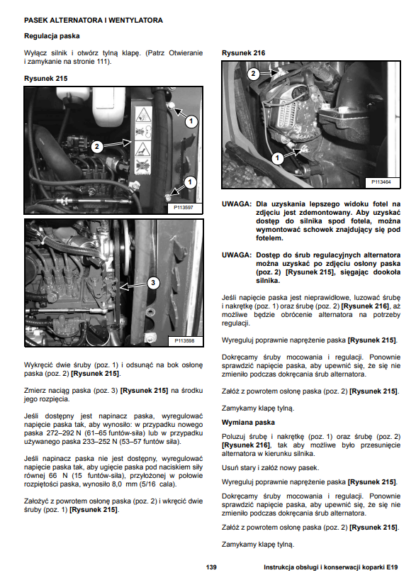 BOBCAT E19 INSTRUKCJA OBSŁUGI I KONSERWACJI PL - Image 5