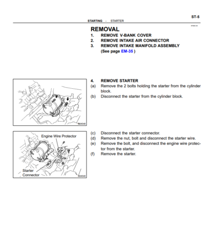 1998-2007 Toyota Land Cruiser Factory Repair Service Manuals and Electrical Wiring Diagrams - Image 4