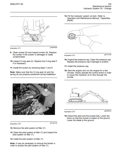 CAT 304 CR Mini Excavator Operation and Maintenance - Image 3