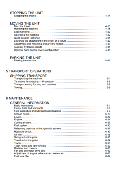 CASE Excavator CX145C SR Operation and Maintenance Manual - Image 5