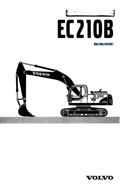 Volvo Excavator EC210B Operation and Maintenance Manual