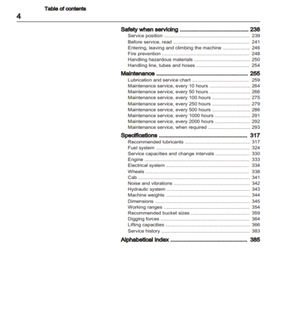 Volvo Excavator EWR150E Operation and Maintenance Manual - Image 3