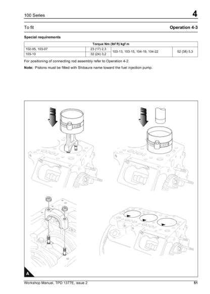 PERKINS Engine 100 series Workshop, Repair, Service Manual - Image 12