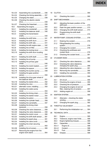 Husqvarna SVARTPILEN 401 - 2022 Service and Repair Manual - Image 5