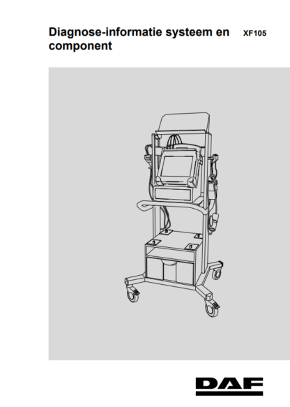 DAF XF105 Service and Repair Manual Electrical Wiring Diagrams - Image 8