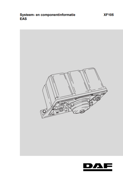 DAF XF105 Service and Repair Manual Electrical Wiring Diagrams - Image 4