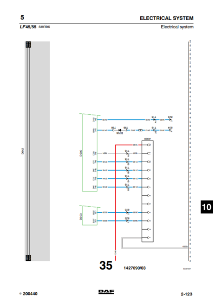 DAF LF45, LF55 Series Workshop, Repair, Service and Maintenance Manual - Image 5
