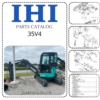 IHI 35V4 Excavator Parts Catalog