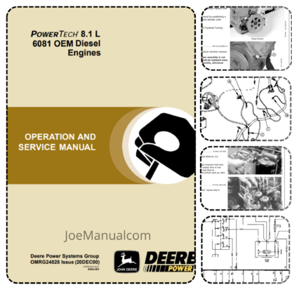 John Deer PowerTech 8.1L 6081 Diesel Engine Service Manual