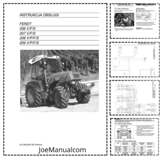 FENDT 206 207 208 209 VPFS Operation and Maintenance Manual PL