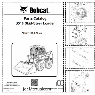 Bobcat S510 Skidsteer Parts Catalog