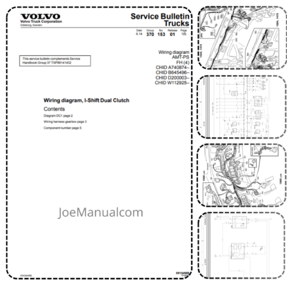 Volvo FH(4) Wiring diagram I-Shift Dual Clutch
