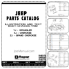 Jeep Wrangler Cherokee Grand Cherokee Parts Catalog 1991-1993