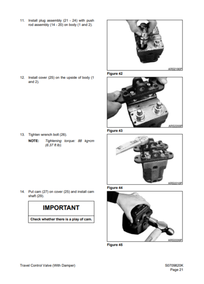 Daewoo Doosan 300LC-V Excavator Service Repair Manual - Image 9