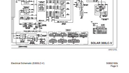 Daewoo Doosan 300LC-V Excavator Service Repair Manual - Image 10