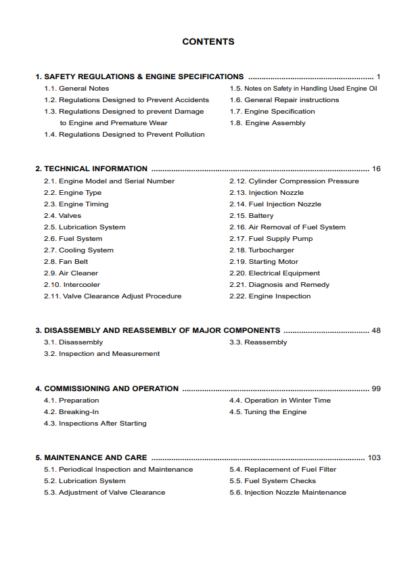 Doosan DE12T, DE12TI, DE12TIA and DE12TIS Diesel Engines Shop Manual - Image 2