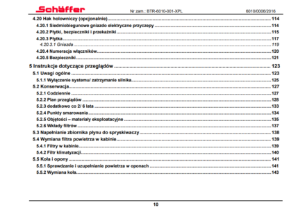 Schaffer 6680T Operation and Mantenance Manual - Image 3