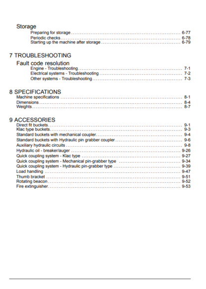 New Holland E37C Mini Excavator Operator's Manual - Image 6