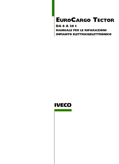 Iveco EuroCargo Electrical Service Manual