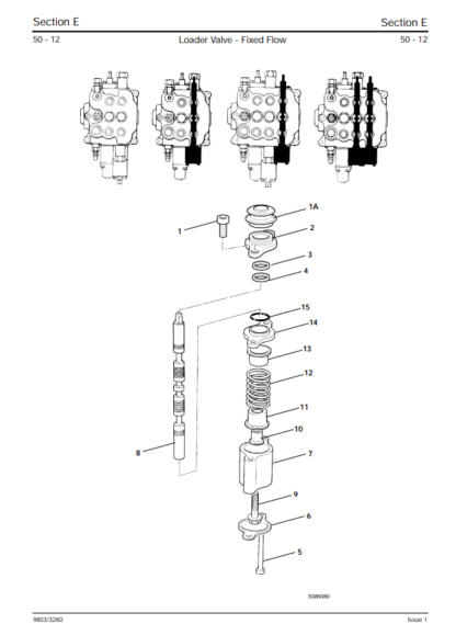 JCB BACKHOE 3CX 4CX Service Manual SN  930000+ and SN 903000+ - Image 3