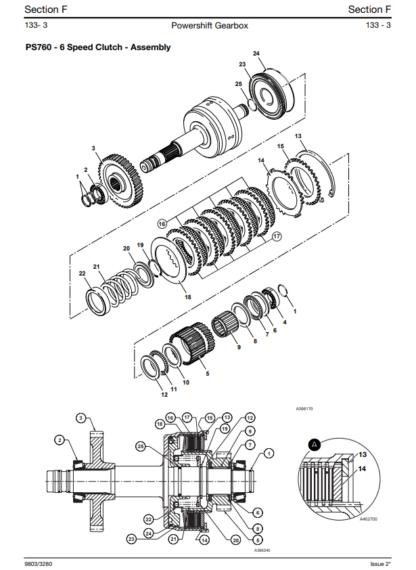 JCB BACKHOE 3CX 4CX Service Manual SN  930000+ and SN 903000+ - Image 6