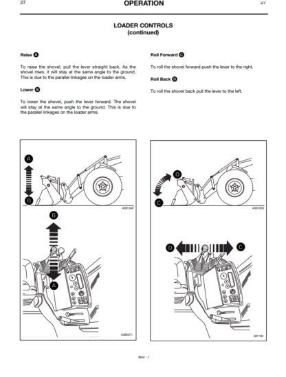 JCB 4CX Backhoe Operation and Maintenance Manual - Image 6