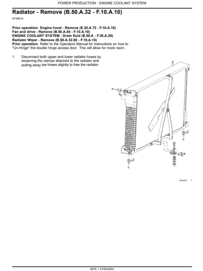 CASE AFX8010 Combine Repair and Service Manual - Image 8