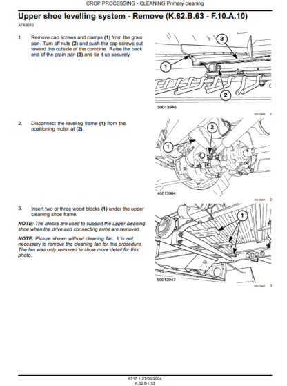 CASE AFX8010 Combine Repair and Service Manual - Image 4