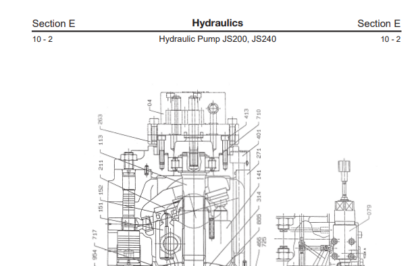 JCB Excavator JS200, JS210, JS220, JS240, JS260 Repair Manual - Image 6