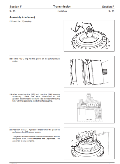 JCB Excavator JS200, JS210, JS220, JS240, JS260 Repair Manual - Image 3