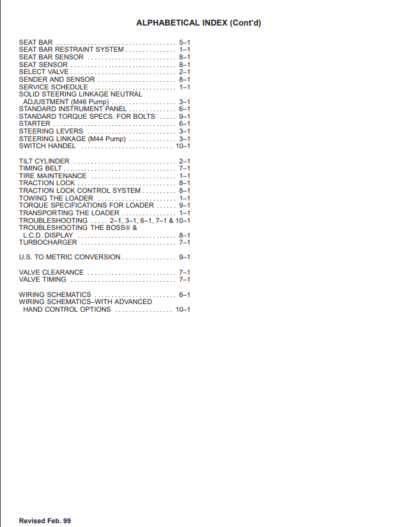 Bobcat 863 863H Service Manual - Image 3