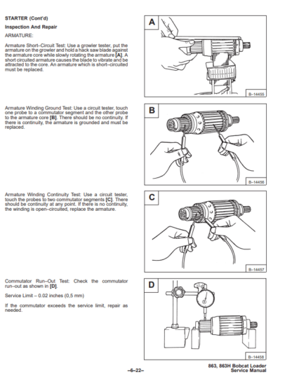 Bobcat 863 863H Service Manual - Image 7